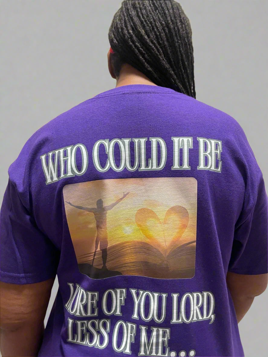 Who Could It Be Double Sided T-shirt 2X - 3X